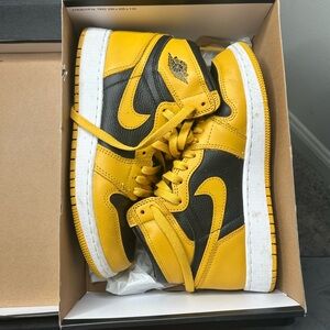 Jordan Kids Sneakers Yellow Black